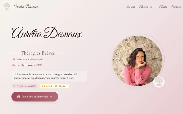 Aurélia Desvaux — SEO technique optimisé