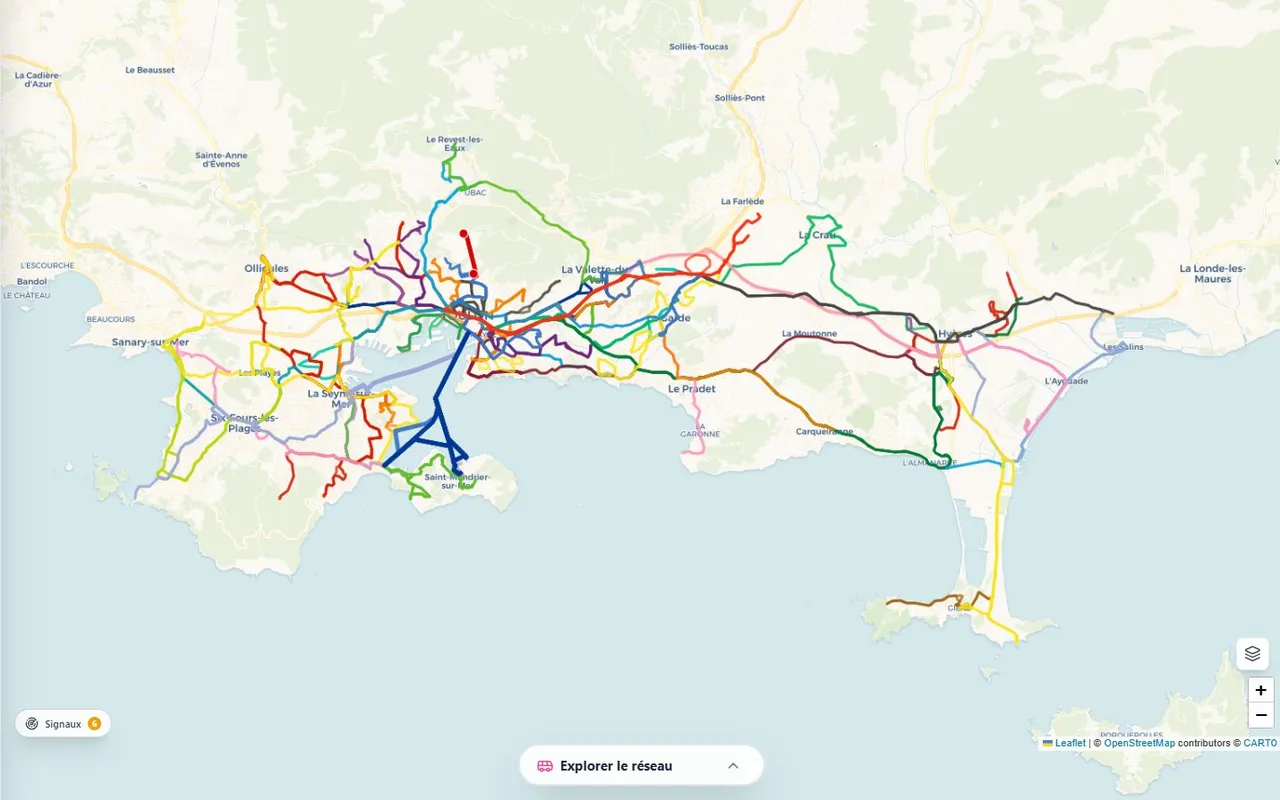 Aperçu — Explorateur GTFS