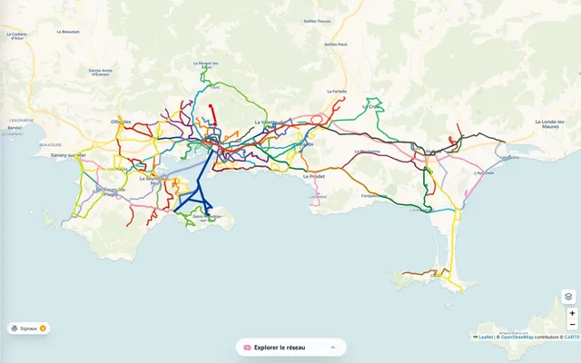 Aperçu — Explorateur GTFS